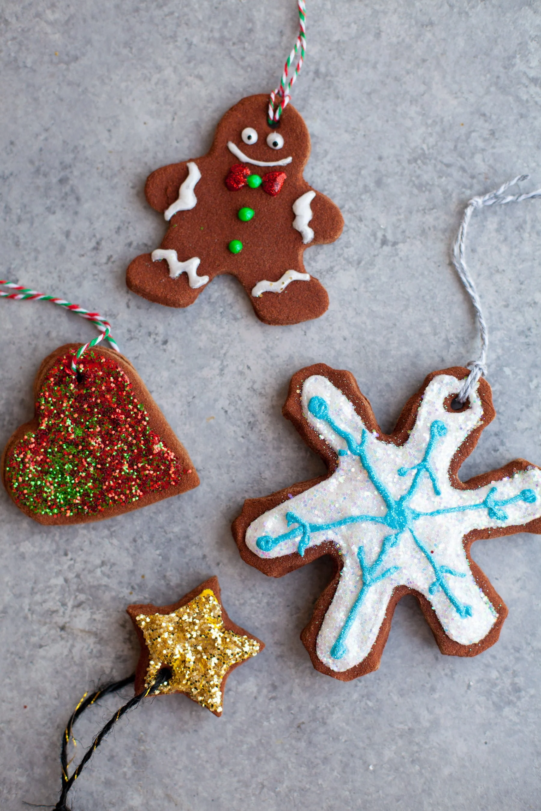 cinnamon ornaments all