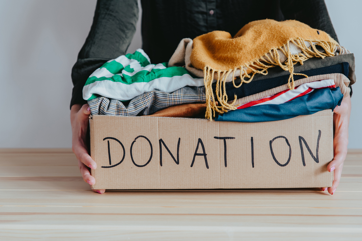 clothing donations